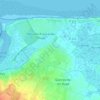 Topografische kaart Merville, hoogte, reliëf