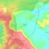 Topografische kaart Torrecilla del Ducado, hoogte, reliëf