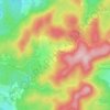 Topografische kaart Sonne, hoogte, reliëf