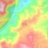 Topografische kaart Santa Teresita de Alto Anapati, hoogte, reliëf
