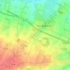 Topografische kaart La Campagne, hoogte, reliëf