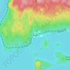 Topografische kaart Rossport, hoogte, reliëf