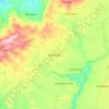 Topografische kaart San Isidro, hoogte, reliëf