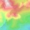 Topografische kaart Dos Hermanas, hoogte, reliëf