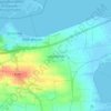 Topografische kaart Lütjenbrode, hoogte, reliëf