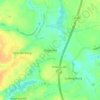 Topografische kaart Dauerthal, hoogte, reliëf