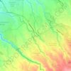 Topografische kaart Cabuco, hoogte, reliëf