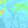 Topografische kaart Cagsalaosao, hoogte, reliëf