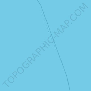 Topografische kaart Manila Bay, hoogte, reliëf