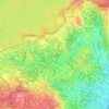 Topografische kaart Payatas B, hoogte, reliëf