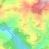 Topografische kaart Rungan, hoogte, reliëf