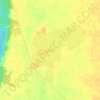 Topografische kaart Egbeda, hoogte, reliëf