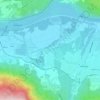 Topografische kaart Görtschach, hoogte, reliëf