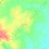 Topografische kaart Vaghavade, hoogte, reliëf