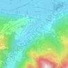 Topografische kaart Eßreithdörfl, hoogte, reliëf