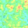 Topografische kaart Motor, hoogte, reliëf