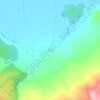 Topografische kaart Temel, hoogte, reliëf
