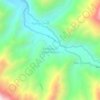Topografische kaart Santiago de Cochahuayco, hoogte, reliëf