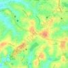 Topografische kaart Chavadimukku, hoogte, reliëf