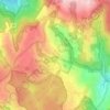 Topografische kaart Valima, hoogte, reliëf