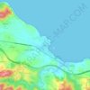 Topografische kaart La Isla, hoogte, reliëf