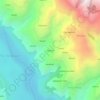 Topografische kaart Kangsali, hoogte, reliëf