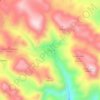 Topografische kaart Tatasi, hoogte, reliëf
