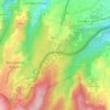 Topografische kaart La Venta, hoogte, reliëf