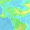 Topografische kaart Didonne, hoogte, reliëf