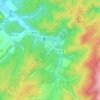 Topografische kaart Wilhelmsthal, hoogte, reliëf