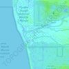 Topografische kaart Tijuana River National Estuarine Research Reserve, hoogte, reliëf
