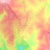 Topografische kaart Jawalagiri, hoogte, reliëf