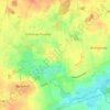 Topografische kaart Schnarup, hoogte, reliëf