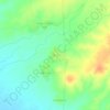 Topografische kaart Htone Bo, hoogte, reliëf