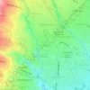 Topografische kaart Sumbersari, hoogte, reliëf