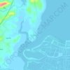 Topografische kaart Guibongan, hoogte, reliëf