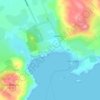 Topografische kaart Imeraval, hoogte, reliëf