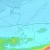 Topografische kaart Kāziranga, hoogte, reliëf