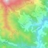 Topografische kaart Pembes, hoogte, reliëf