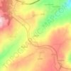 Topografische kaart Cal de Bois, hoogte, reliëf