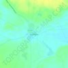 Topografische kaart Ceel Buur, hoogte, reliëf