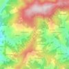 Topografische kaart Biralgaon Talla, hoogte, reliëf