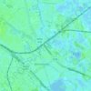Topografische kaart Zalne, hoogte, reliëf
