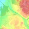 Topografische kaart Dąbrówka, hoogte, reliëf