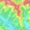 Topografische kaart Ichaso, hoogte, reliëf