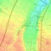 Topografische kaart Lommersum, hoogte, reliëf