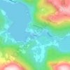 Topografische kaart Fyrde, hoogte, reliëf