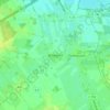 Topografische kaart Mitteldorf, hoogte, reliëf