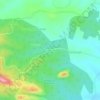 Topografische kaart Bekkadi, hoogte, reliëf