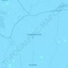 Topografische kaart Gozdawa-Osada, hoogte, reliëf